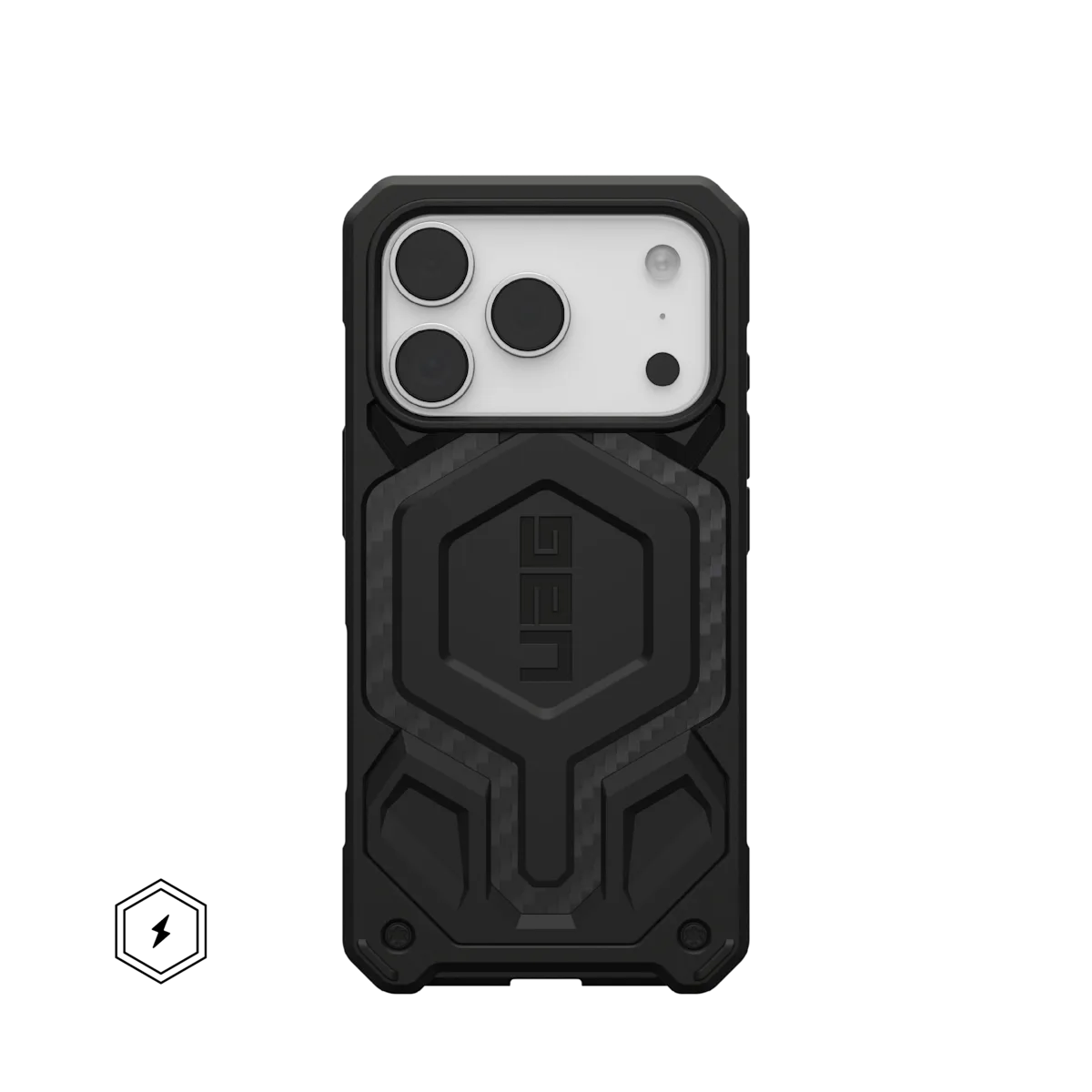 UAG รุ่น Monarch Pro - เคส iPhone 17 Pro - สี Carbon Fiber