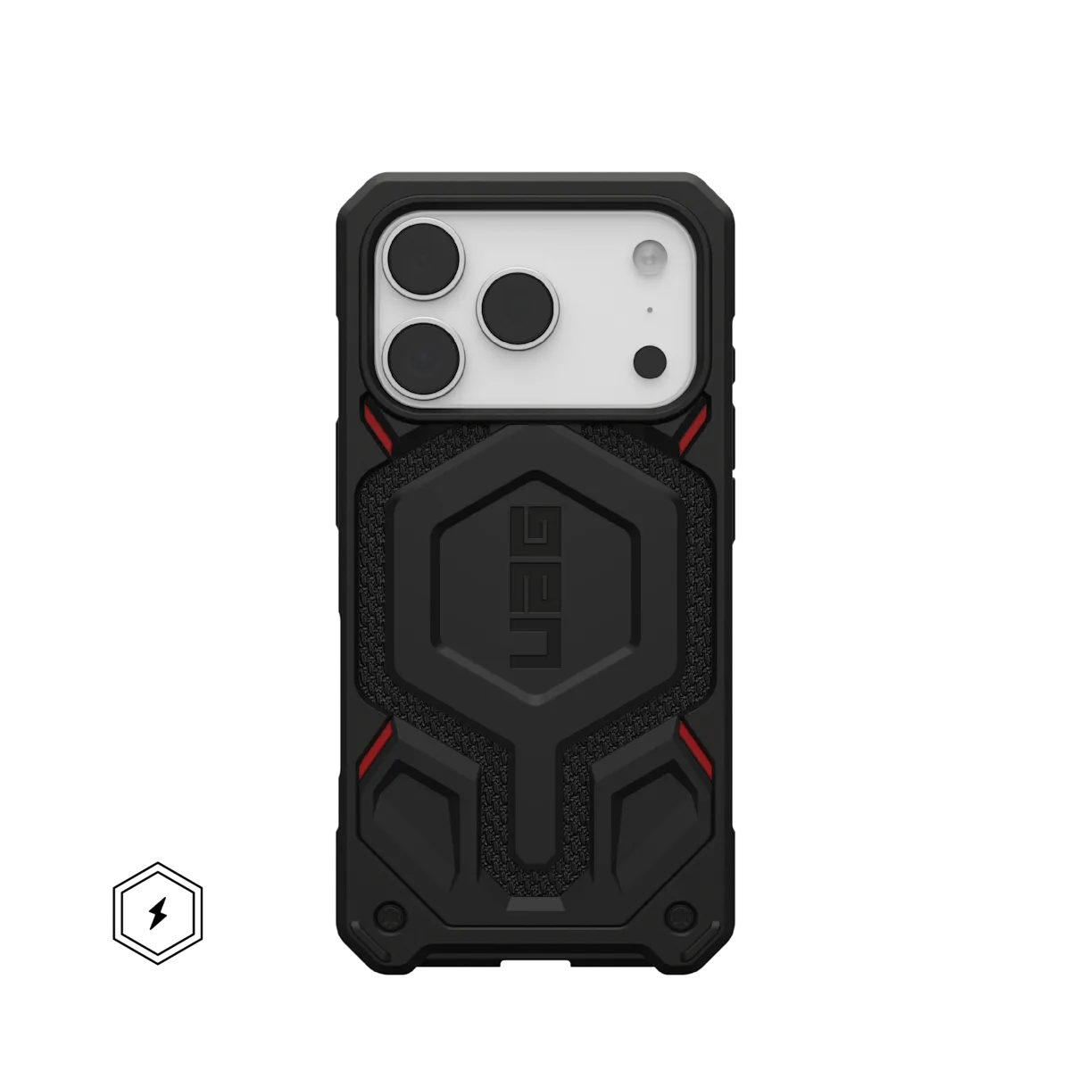 UAG รุ่น Monarch Pro - เคส iPhone 17 Pro - สี Kevlar Black