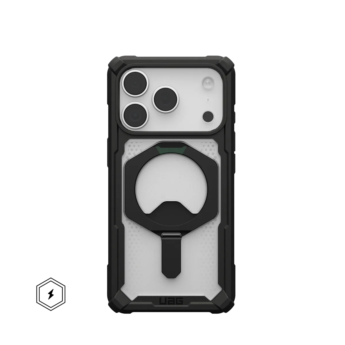 UAG รุ่น Plasma XTE (Magsafe) - เคส iPhone 17 Pro - สี Black/Clear
