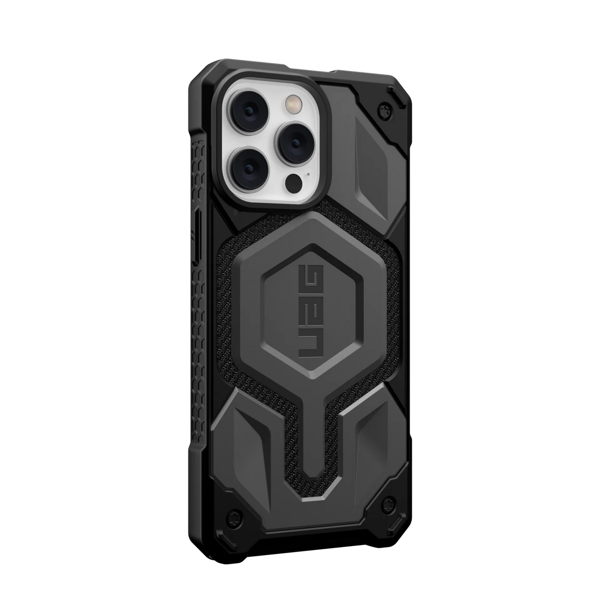 เคส UAG รุ่น Monarch Pro - iPhone 14 Pro Max - สี Kevlar Silver