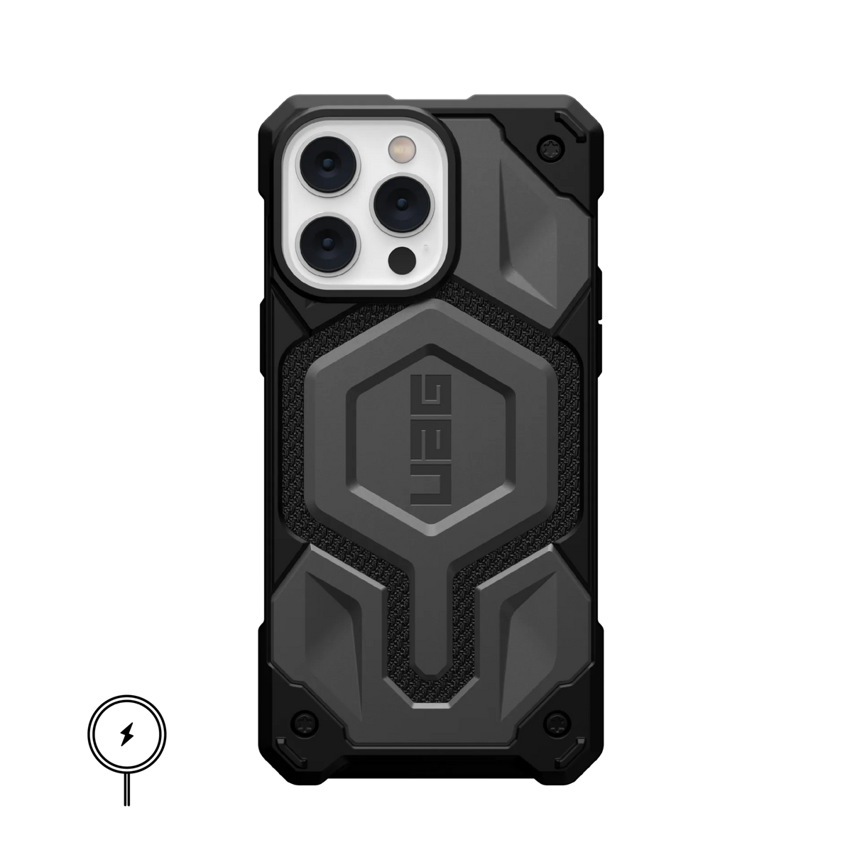 เคส UAG รุ่น Monarch Pro - iPhone 14 Pro Max - สี Kevlar Silver