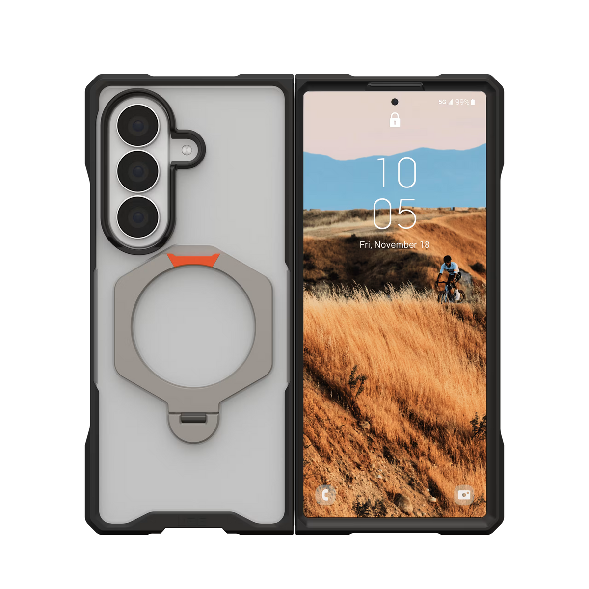 UAG รุ่น Mouve XTE (Magnetic) - เคส Galaxy Z Fold 8 Ultra - สี Ice