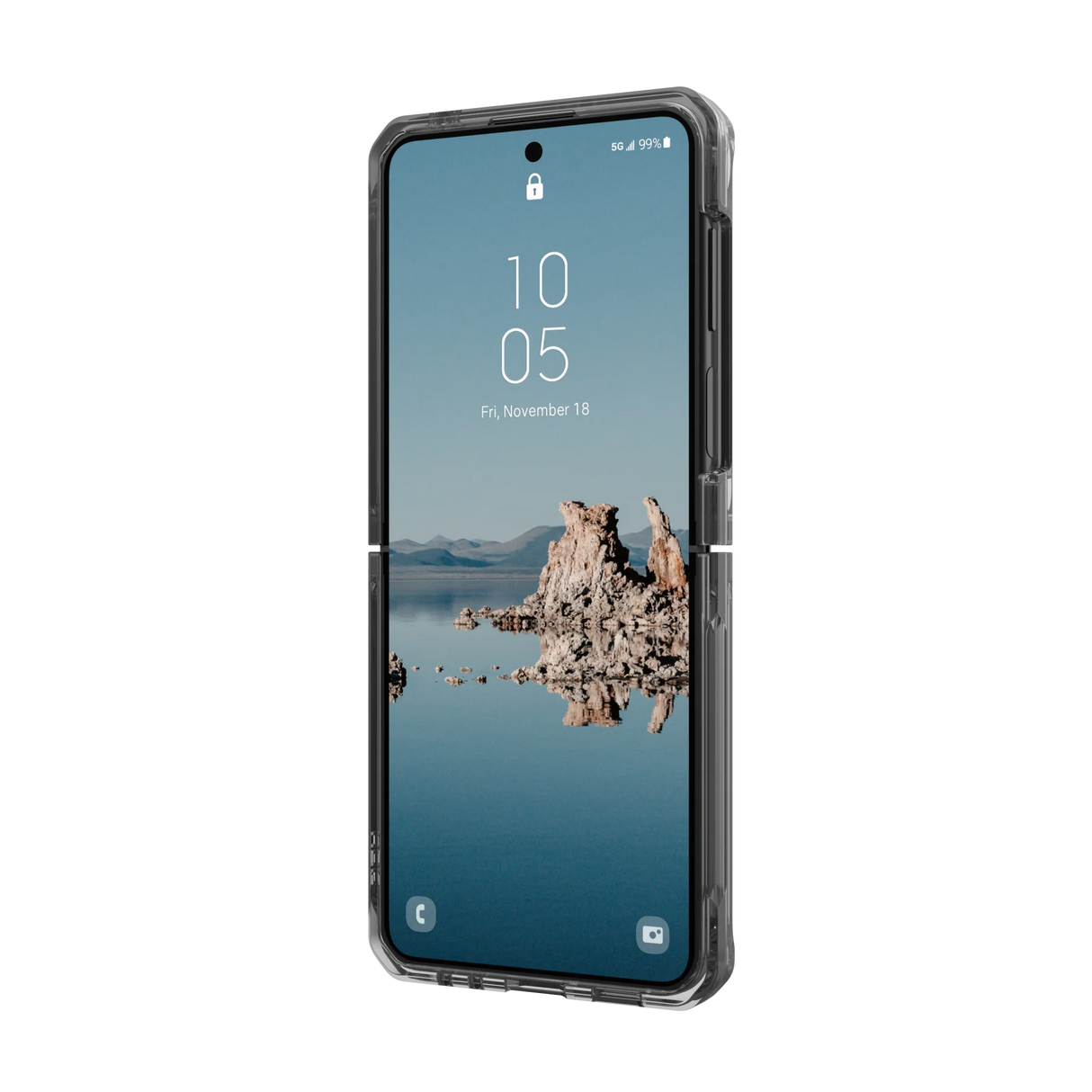 เคส UAG รุ่น Plyo Pro – Galaxy Z Flip 5 – สี Ash/Space Grey