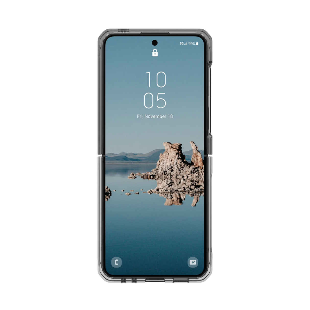 เคส UAG รุ่น Plyo Pro – Galaxy Z Flip 5 – สี Ash/Space Grey