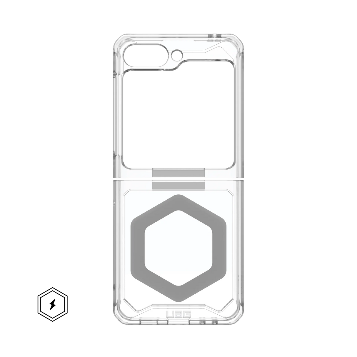 เคส UAG รุ่น Plyo Pro – Galaxy Z Flip 5 – สี Ice/Silver