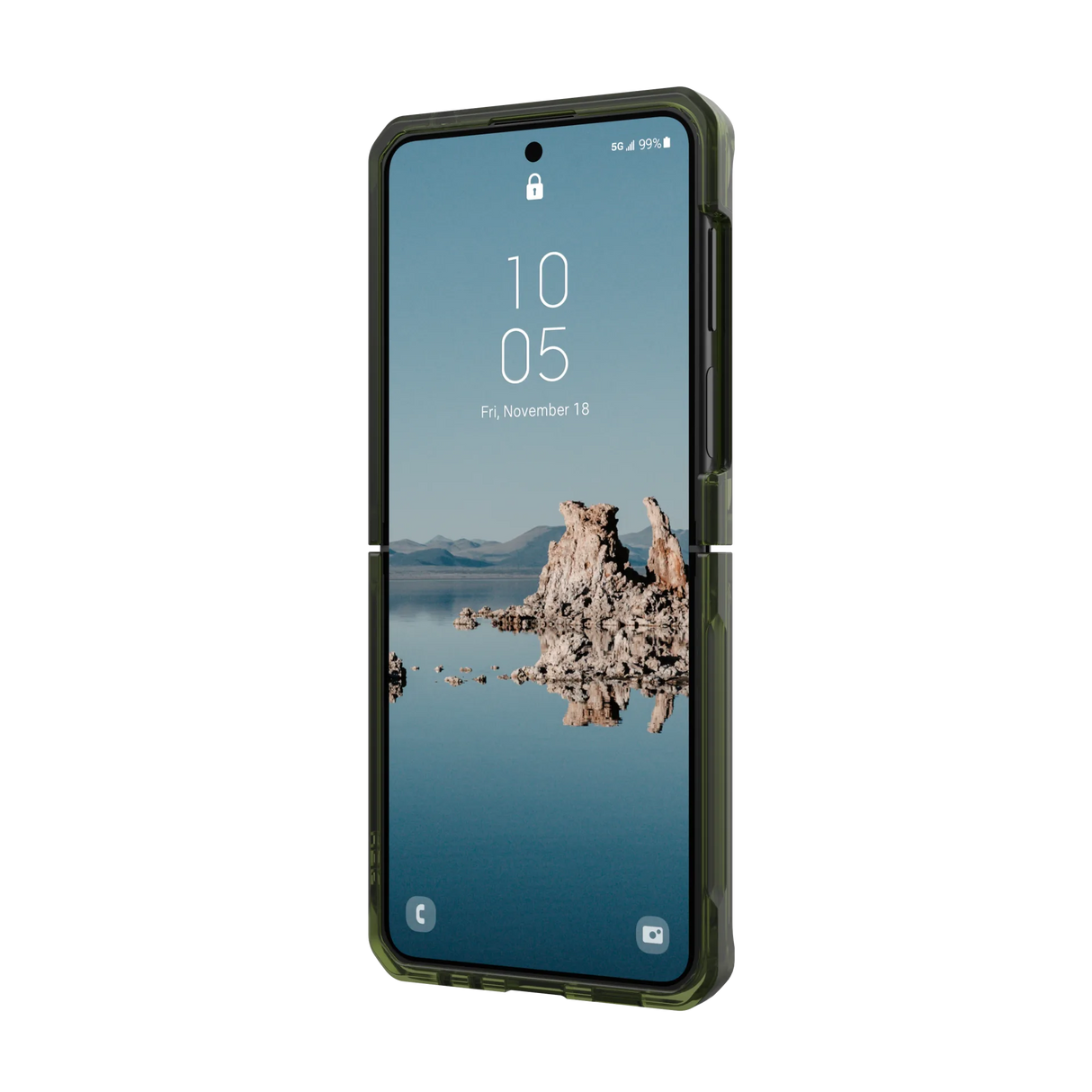 เคส UAG รุ่น Plyo Pro – Galaxy Z Flip 5 – สี Olive/Space Grey