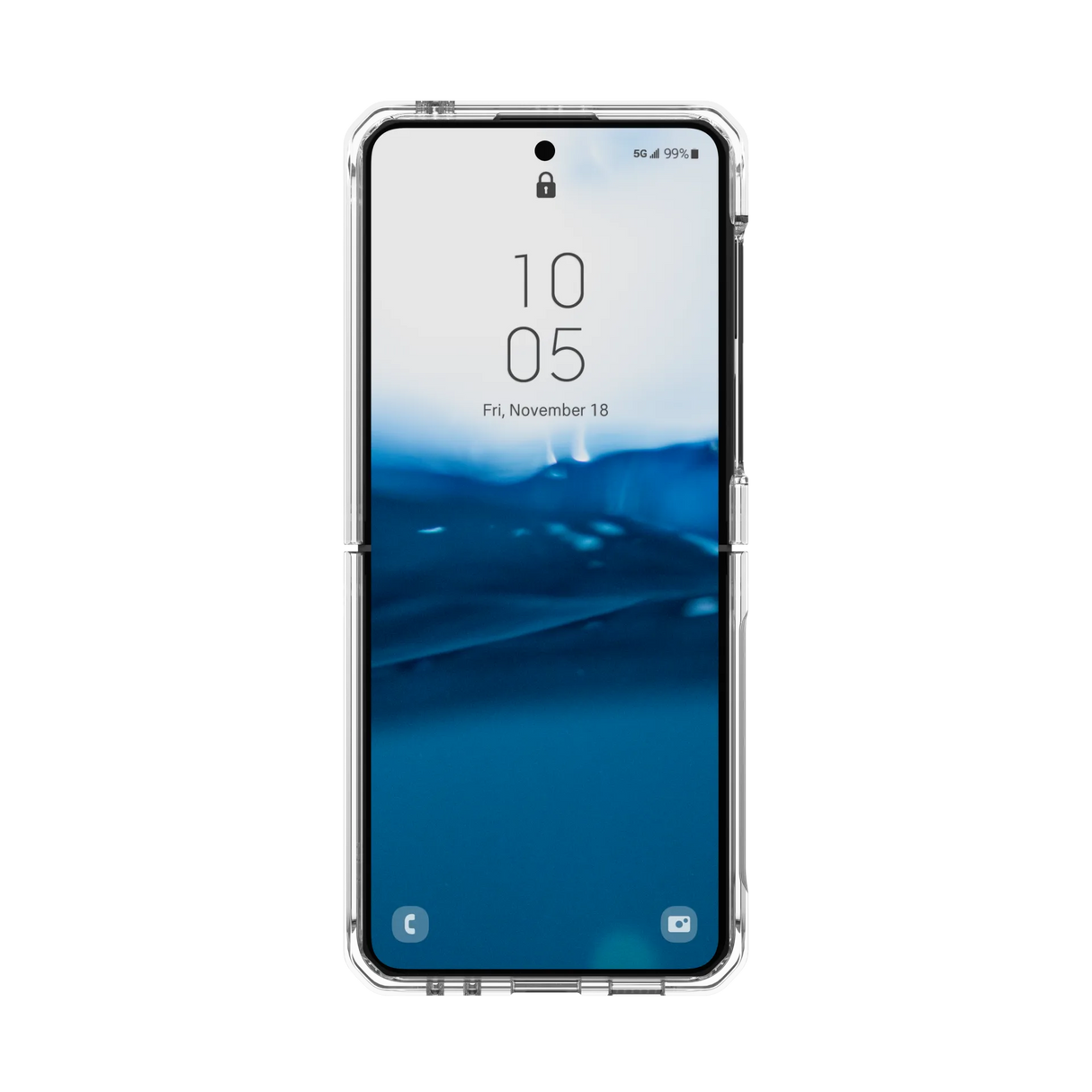 เคส UAG รุ่น Plyo - Galaxy Z Flip 5 - สี Ice