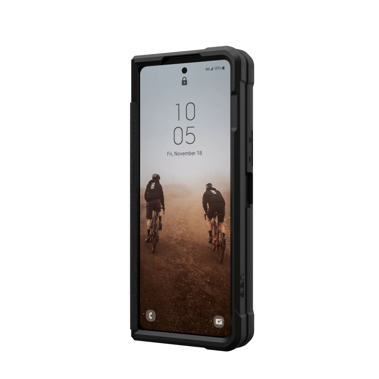 เคส UAG รุ่น Civilian - Galaxy Z Fold 5 - สี Olive Drab
