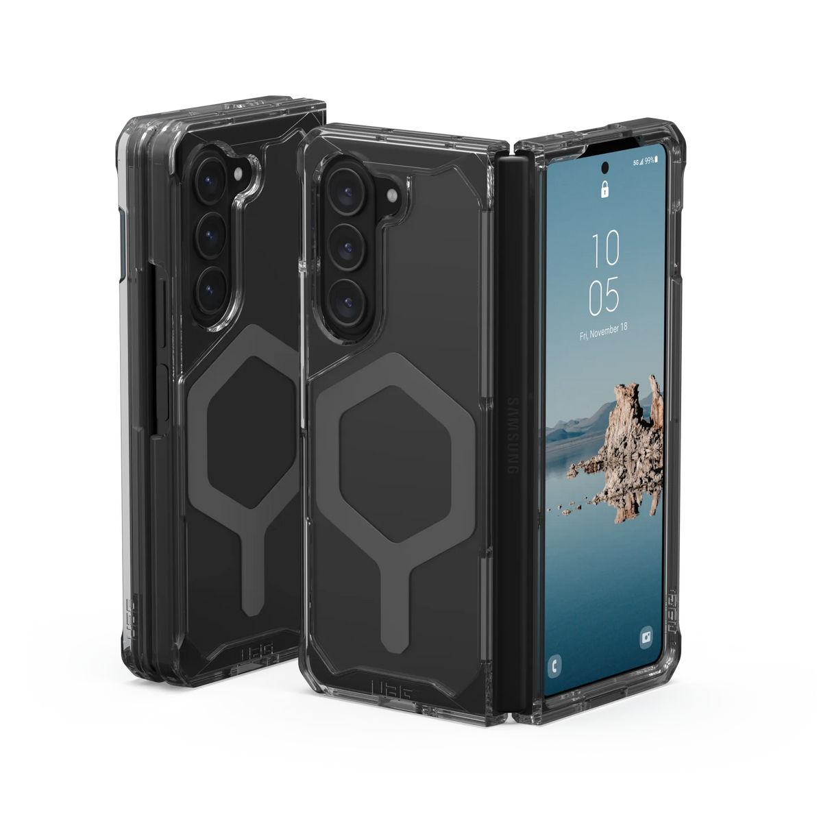 เคส UAG รุ่น Plyo Pro - Galaxy Z Fold 5 - สี Ash/Space Grey