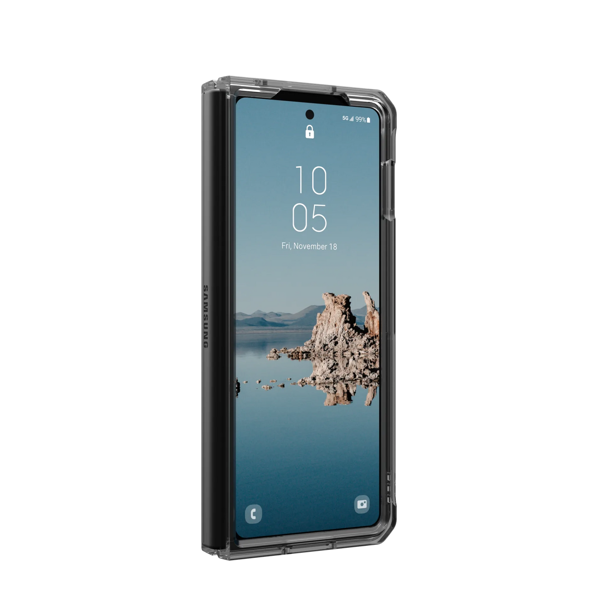 เคส UAG รุ่น Plyo Pro - Galaxy Z Fold 5 - สี Ash/Space Grey