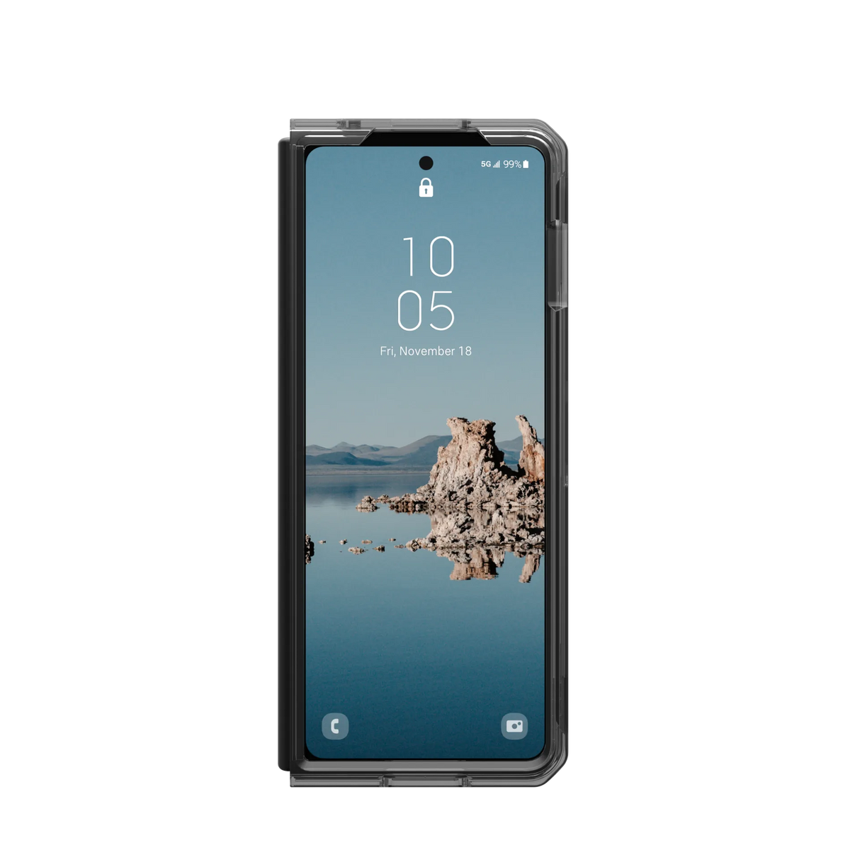 เคส UAG รุ่น Plyo Pro - Galaxy Z Fold 5 - สี Ash/Space Grey