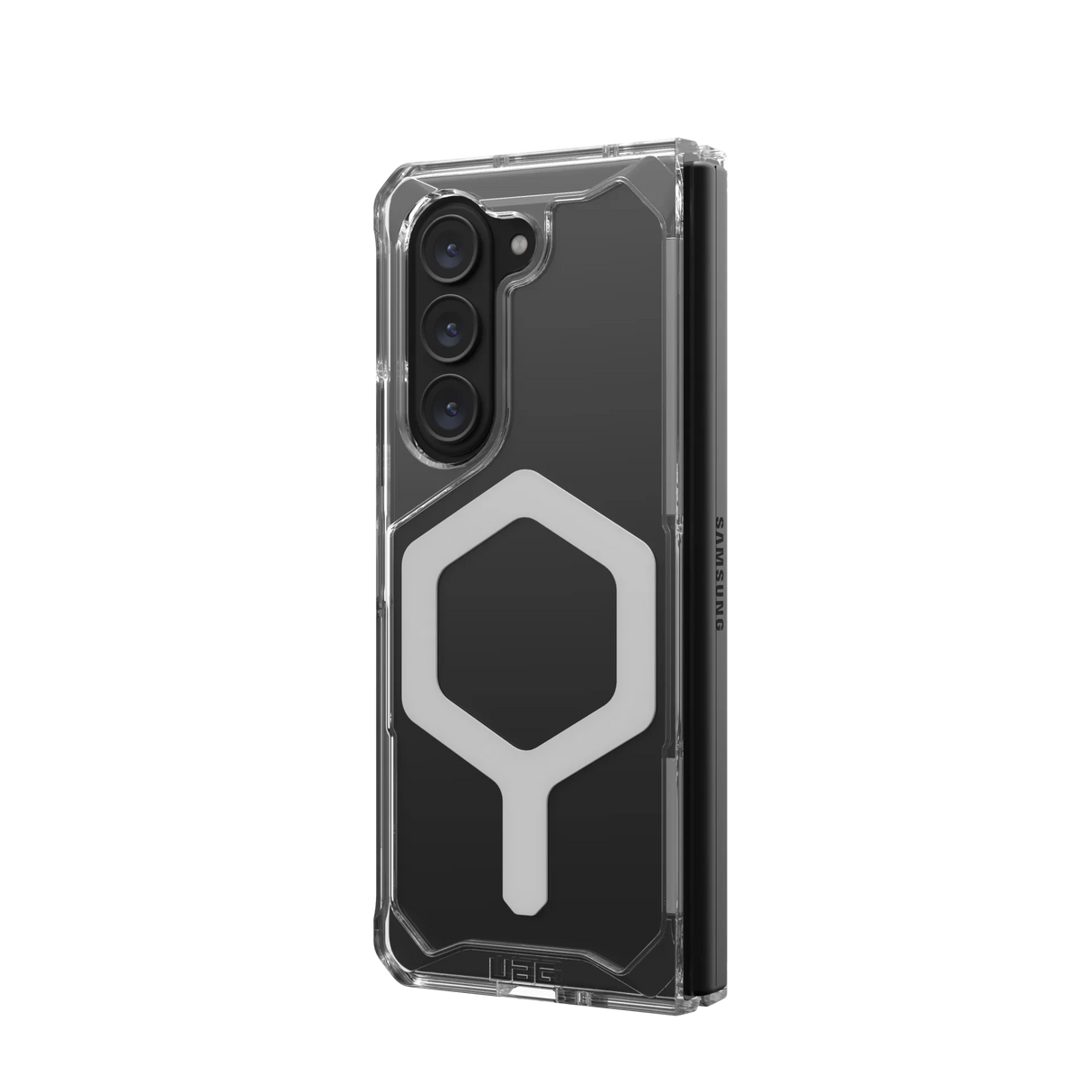เคส UAG รุ่น Plyo Pro - Galaxy Z Fold 5 - สี Ice/Silver