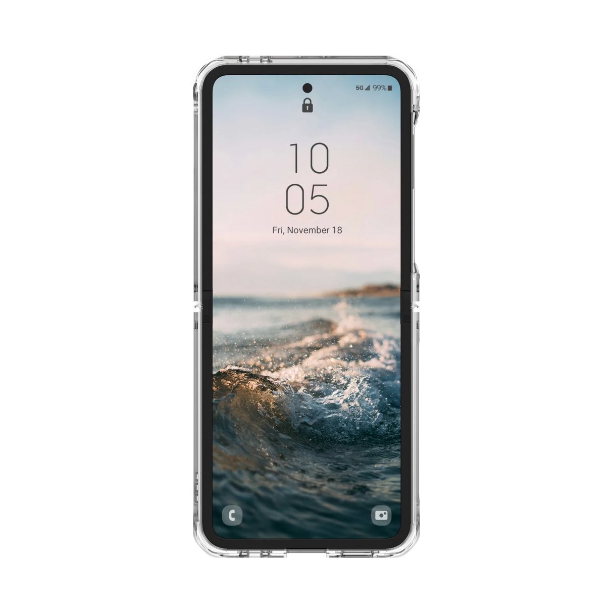 เคส UAG รุ่น Plyo - Galaxy Z Flip 6 - สี Ice