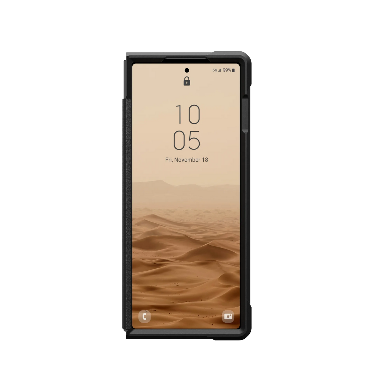 เคส UAG รุ่น Civilian - Galaxy Z Fold 6 - สี Black