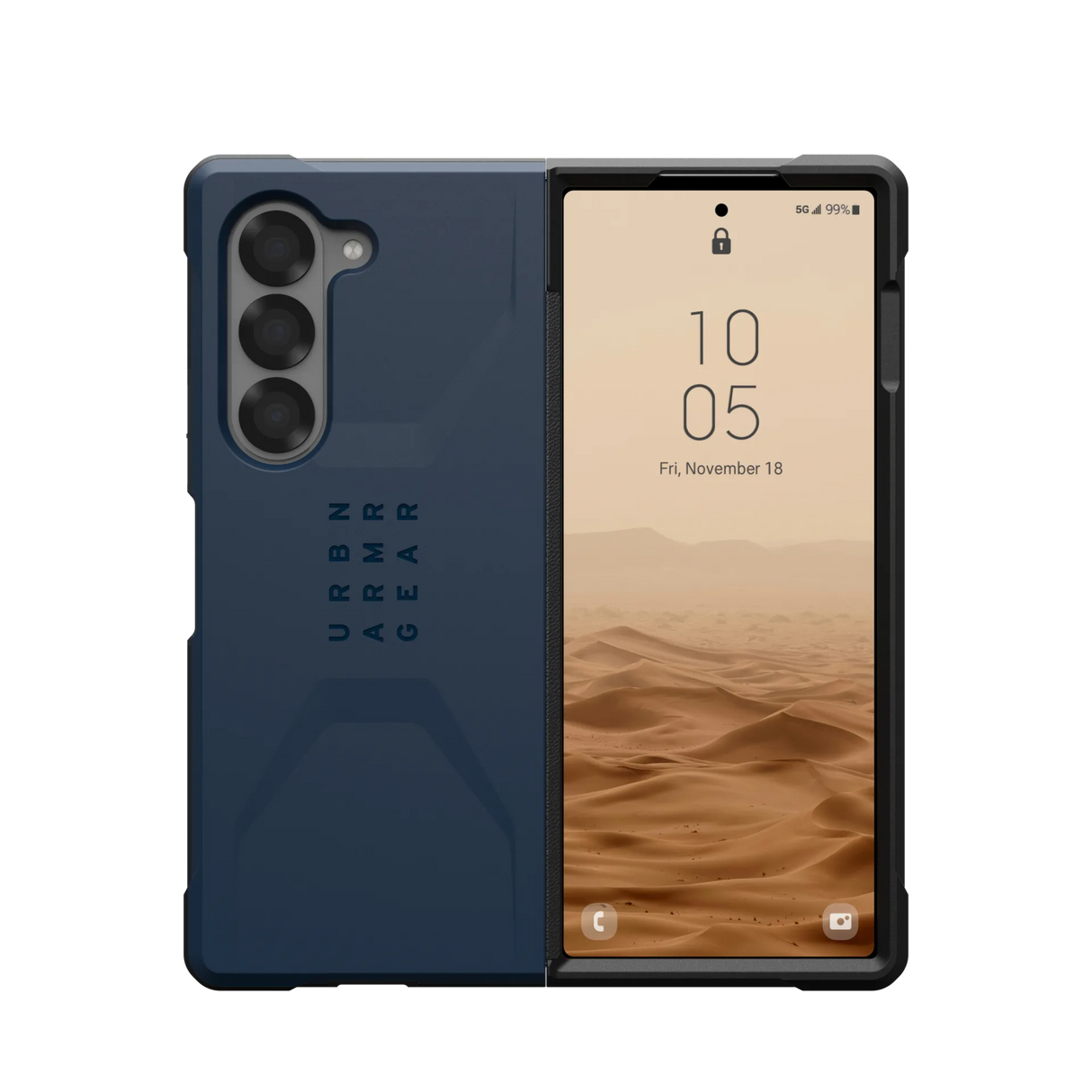 เคส UAG รุ่น Civilian - Galaxy Z Fold 6 - สี Mallard