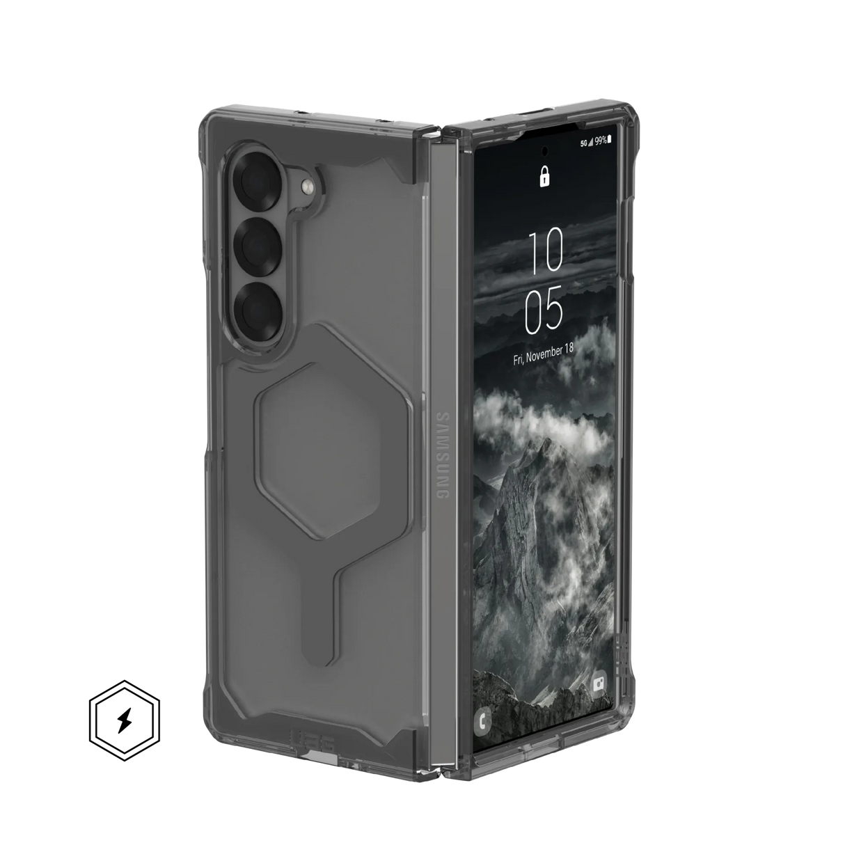 เคส UAG รุ่น Plyo Pro - Galaxy Z Fold 6 - สี Ash/Space Grey
