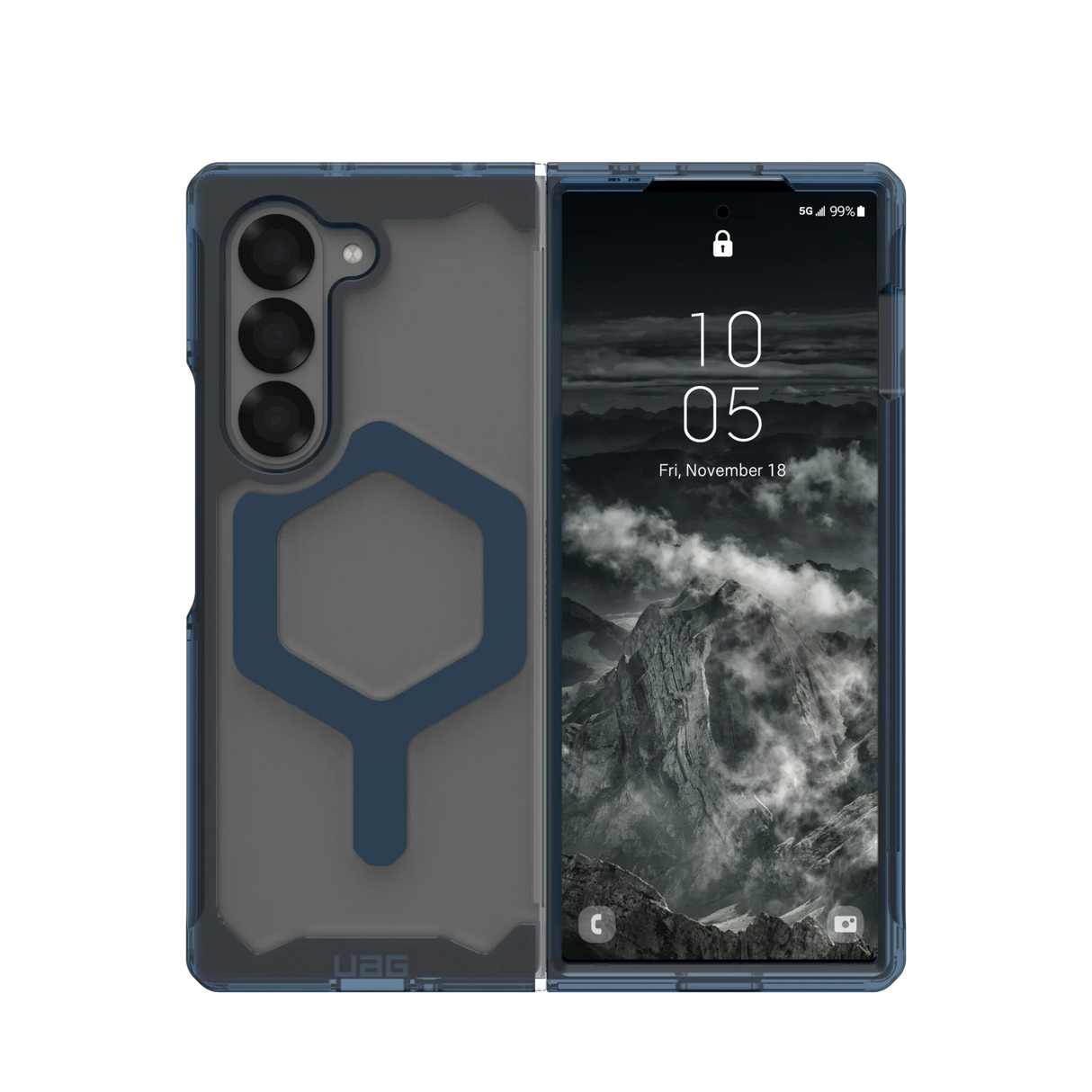 เคส UAG รุ่น Plyo Pro - Galaxy Z Fold 6 - สี Ice/Mallard