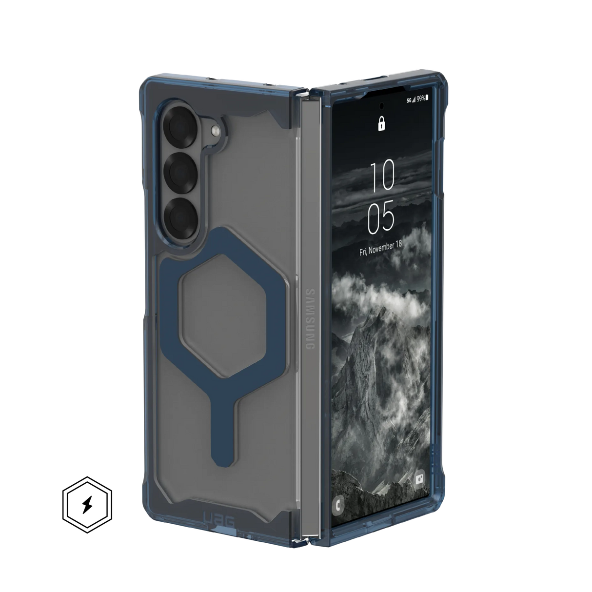 เคส UAG รุ่น Plyo Pro - Galaxy Z Fold 6 - สี Ice/Mallard