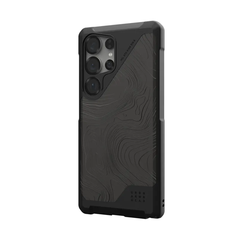UAG รุ่น Metropolis LT with Magnetic - เคส Galaxy S25 Ultra - สี Topography Black