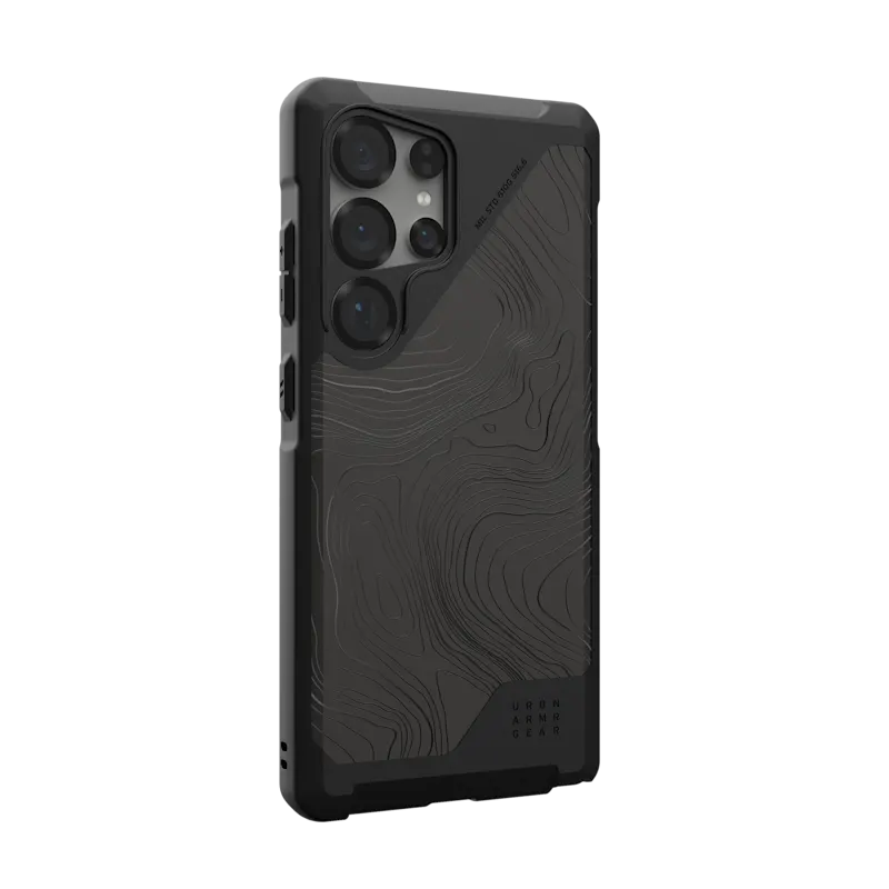 UAG รุ่น Metropolis LT with Magnetic - เคส Galaxy S25 Ultra - สี Topography Black