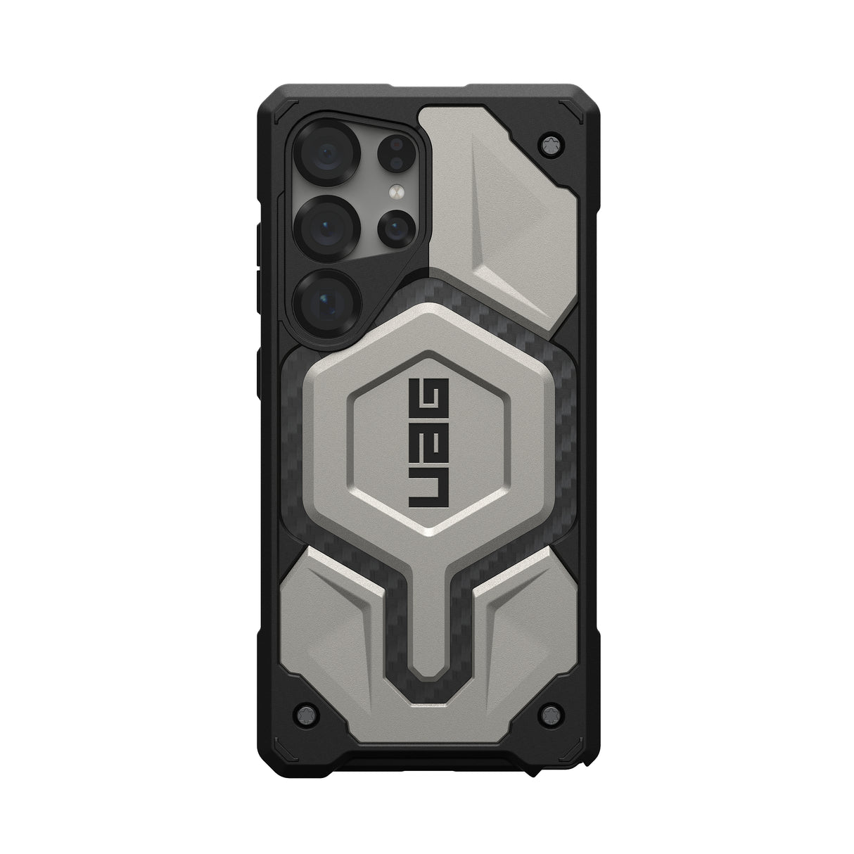 UAG รุ่น Monarch Pro - เคส Galaxy S25 Ultra - สี Titanium
