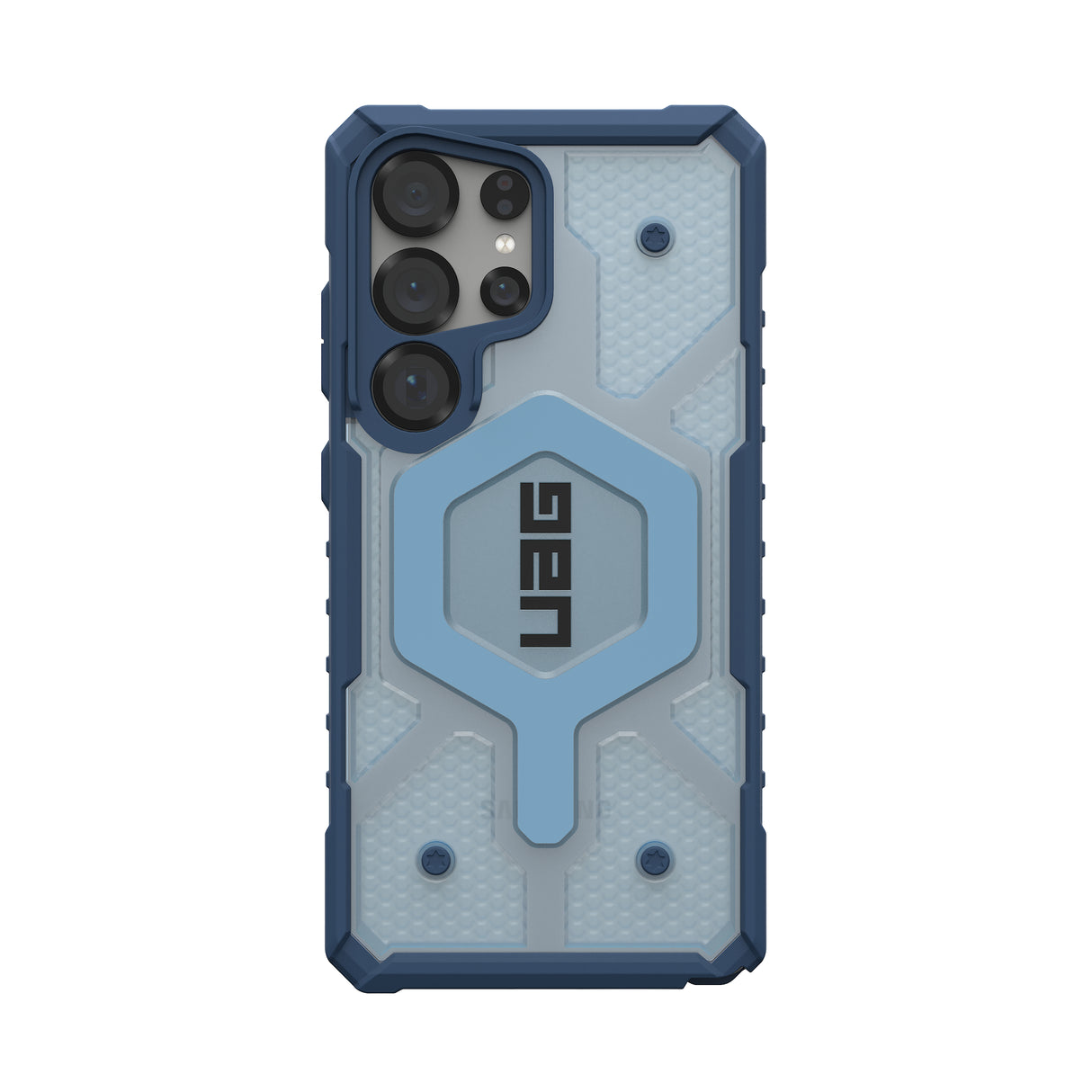 UAG รุ่น Pathfinder Clear with Magnetic Bundle - เคส Galaxy S25 Ultra - สี Blues/Lanyard