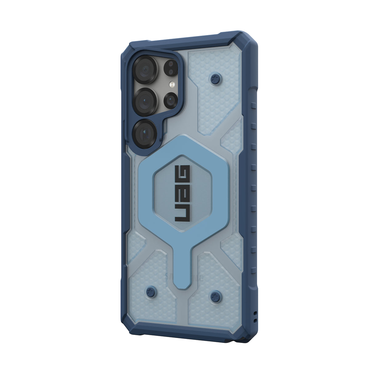 UAG รุ่น Pathfinder Clear with Magnetic Bundle - เคส Galaxy S25 Ultra - สี Blues/Lanyard