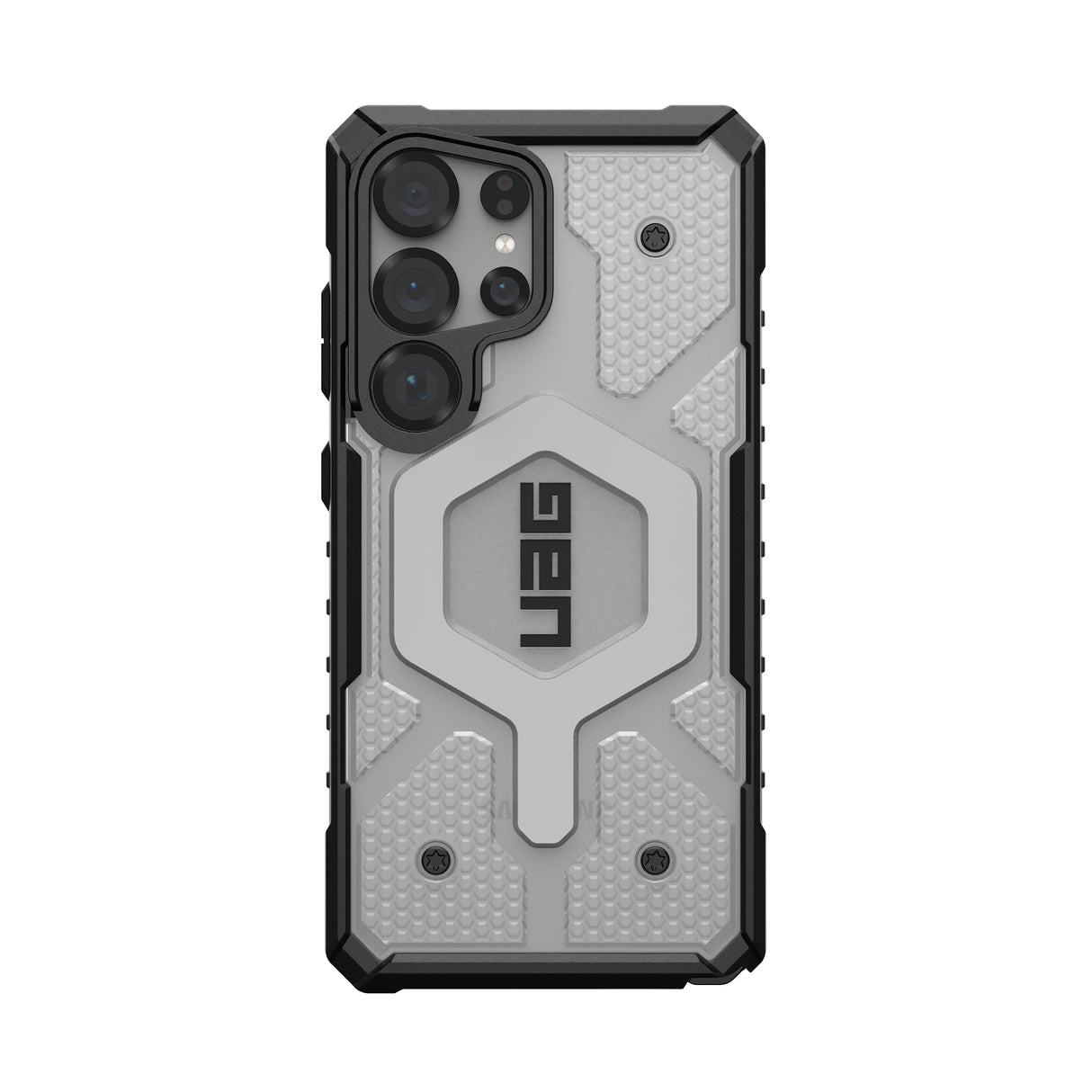 UAG รุ่น Pathfinder Clear with Magnetic - เคส Galaxy S25 Ultra - สี Ice/Silver