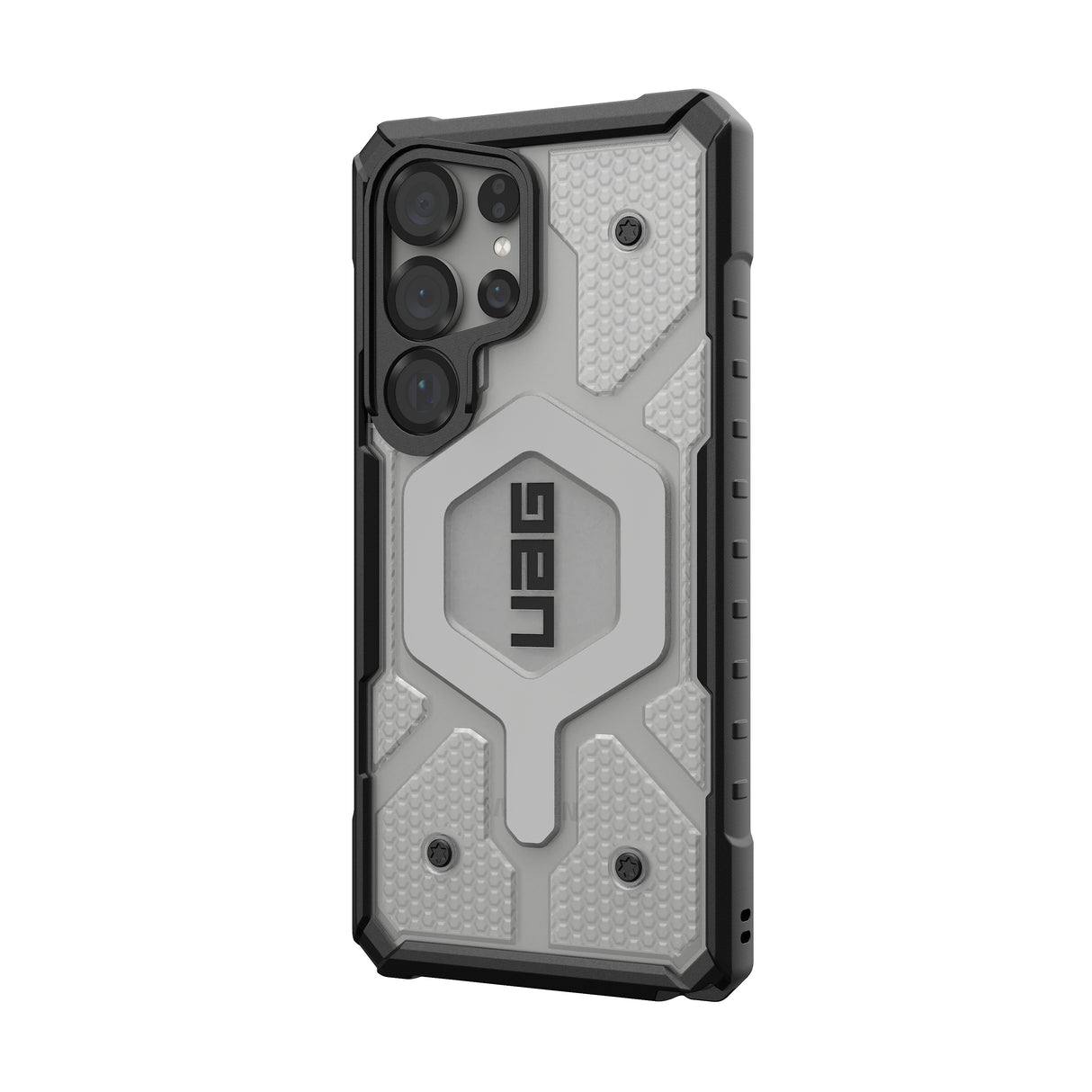 UAG รุ่น Pathfinder Clear with Magnetic - เคส Galaxy S25 Ultra - สี Ice/Silver