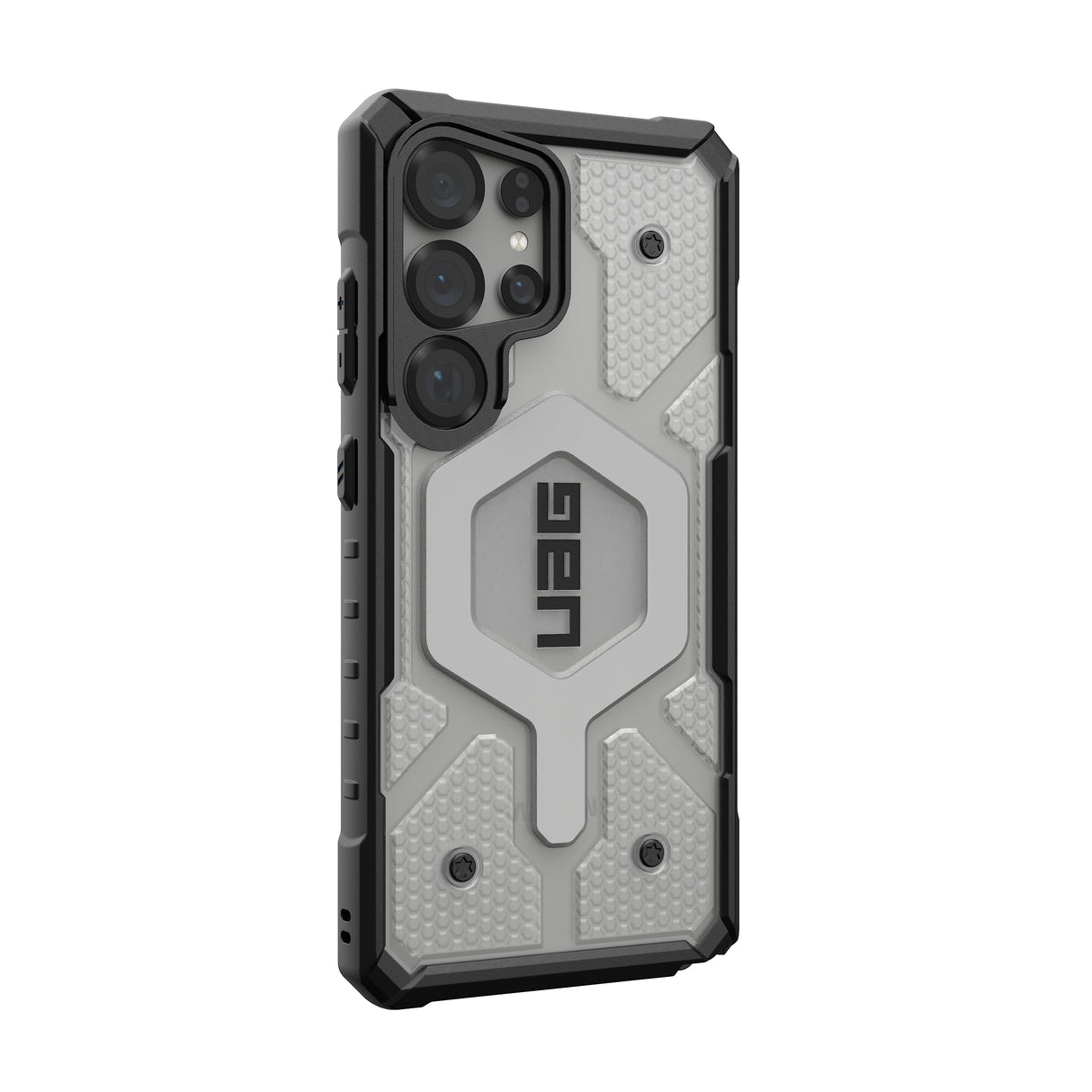 UAG รุ่น Pathfinder Clear with Magnetic - เคส Galaxy S25 Ultra - สี Ice/Silver