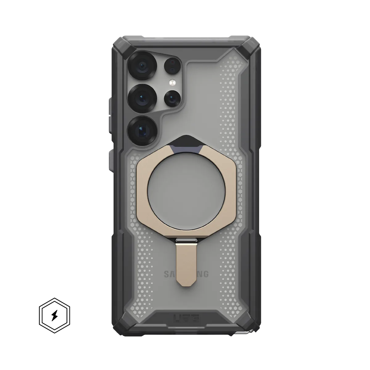 UAG รุ่น Plasma XTE with Magnetic - เคส Galaxy S25 Ultra - สี Ash/Titanium