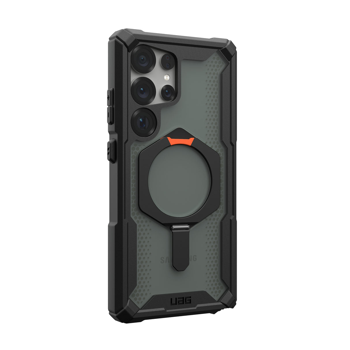 UAG รุ่น Plasma XTE with Magnetic - เคส Galaxy S25 Ultra - สี Black/Orange