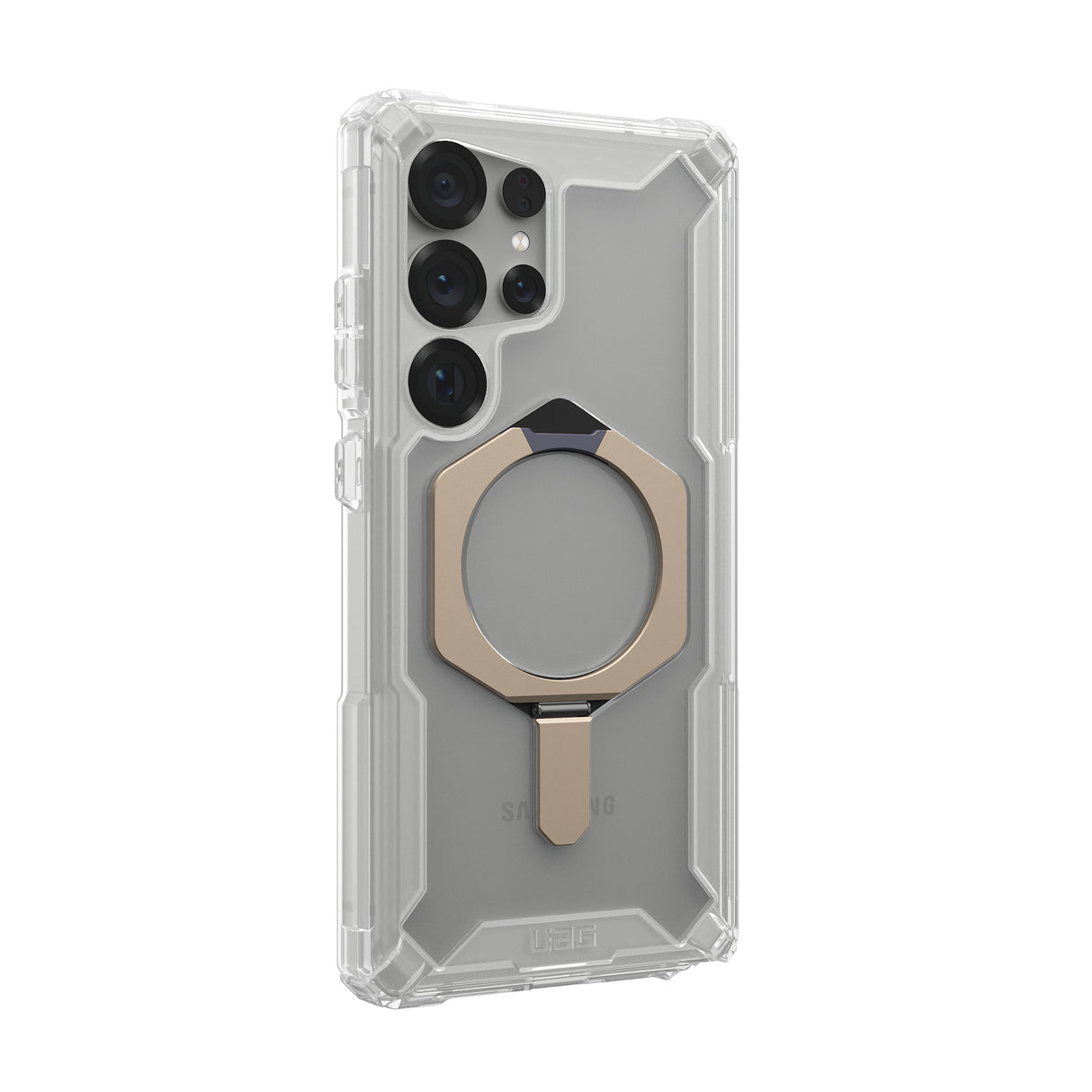 UAG รุ่น Plasma XTE with Magnetic - เคส Galaxy S25 Ultra - สี Clear/Titanium
