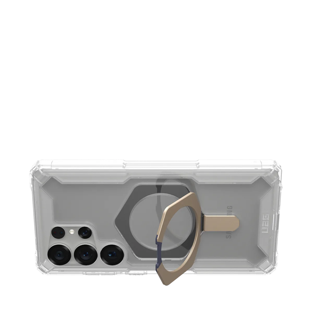 UAG รุ่น Plasma XTE with Magnetic - เคส Galaxy S25 Ultra - สี Clear/Titanium