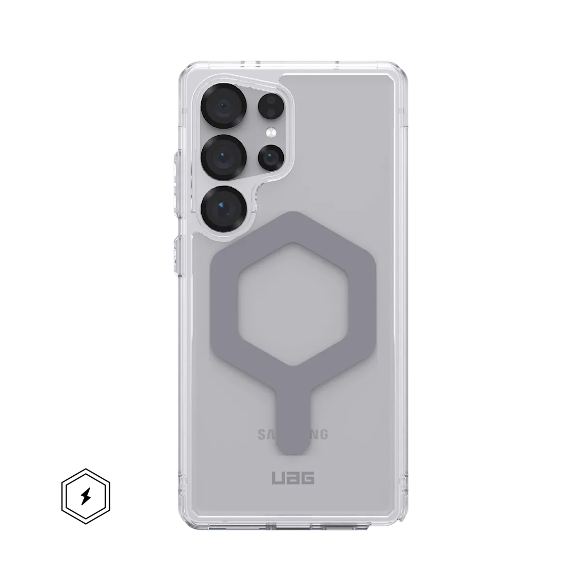 UAG รุ่น Plyo Pro - เคส Galaxy S25 Ultra - สี Ice/Silver