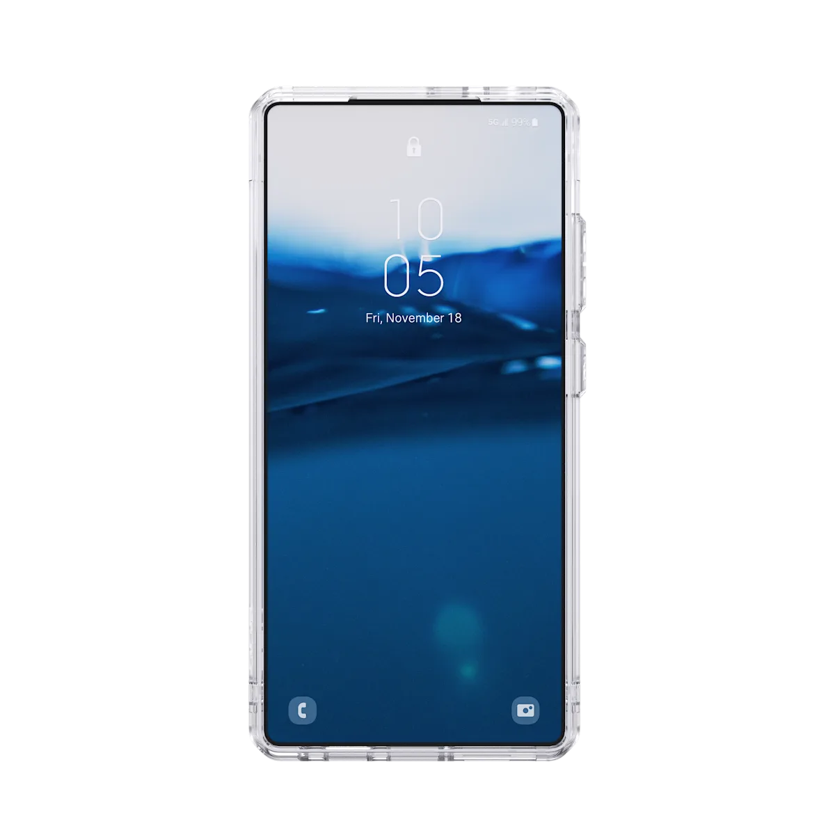 UAG รุ่น Plyo Pro - เคส Galaxy S25 Ultra - สี Ice/Silver