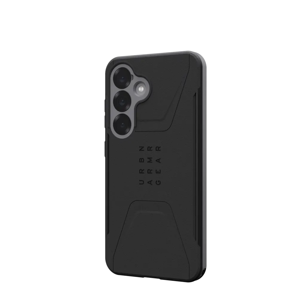 UAG รุ่น Civilian with Magnetic - เคส Galaxy S25 - สี Black
