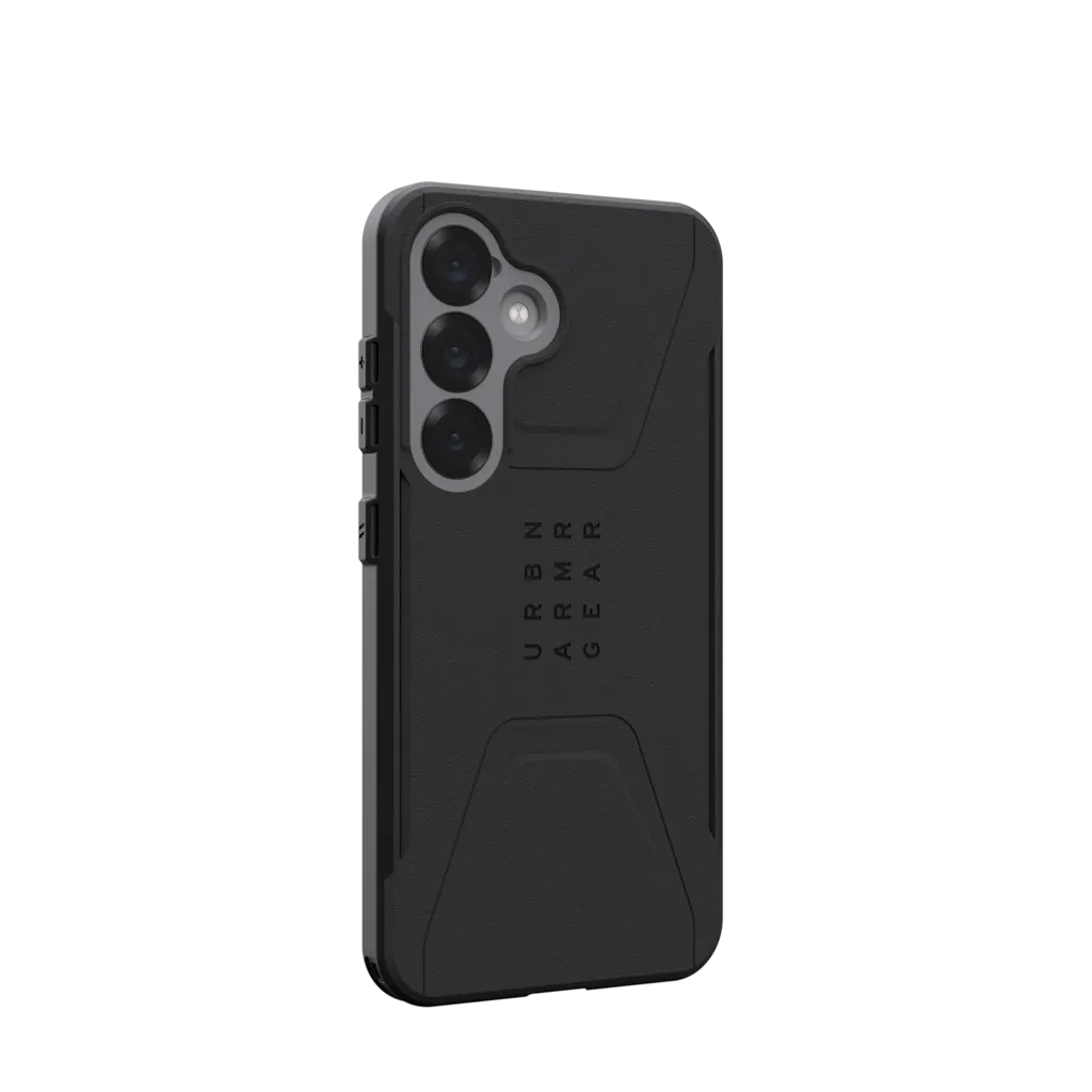 UAG รุ่น Civilian with Magnetic - เคส Galaxy S25 - สี Black