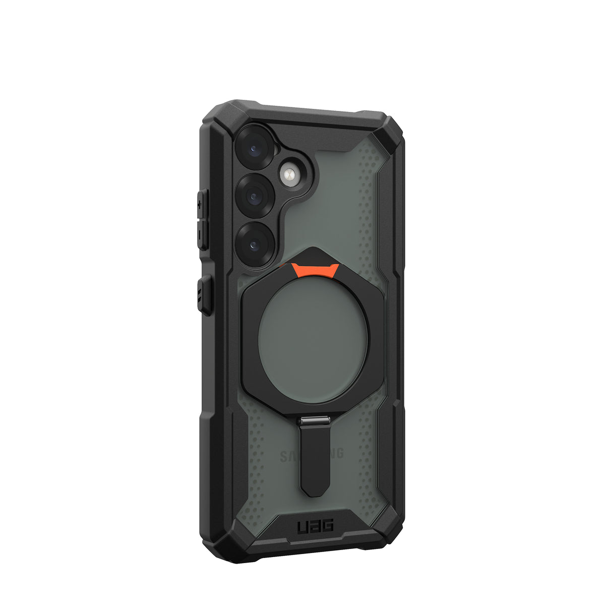 UAG รุ่น Plasma XTE with Magnetic - เคส Galaxy S25 - สี Black/Orange