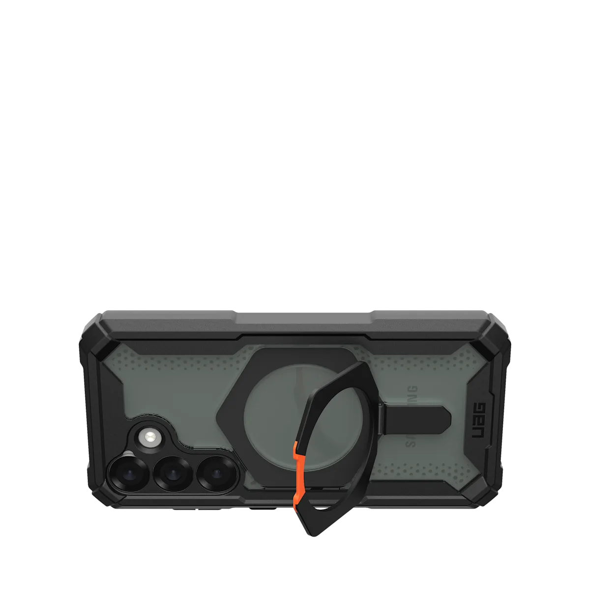 UAG รุ่น Plasma XTE with Magnetic - เคส Galaxy S25 - สี Black/Orange