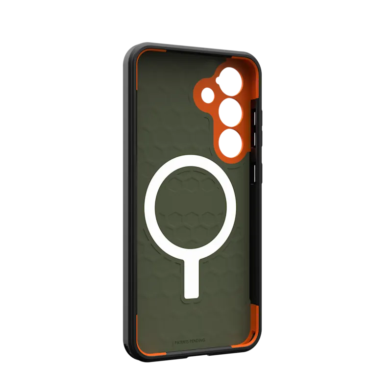 UAG รุ่น Civilian with Magnetic - เคส Galaxy S25 Plus - สี Olive Drab/Orange