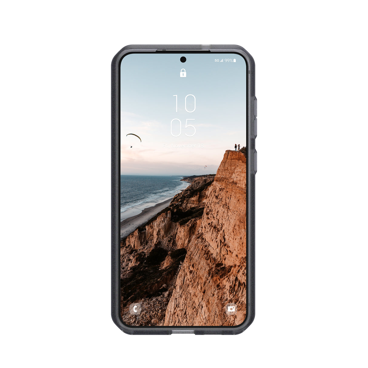 UAG รุ่น Dot with Magnetic - เคส Galaxy S25 Plus - สี Ash