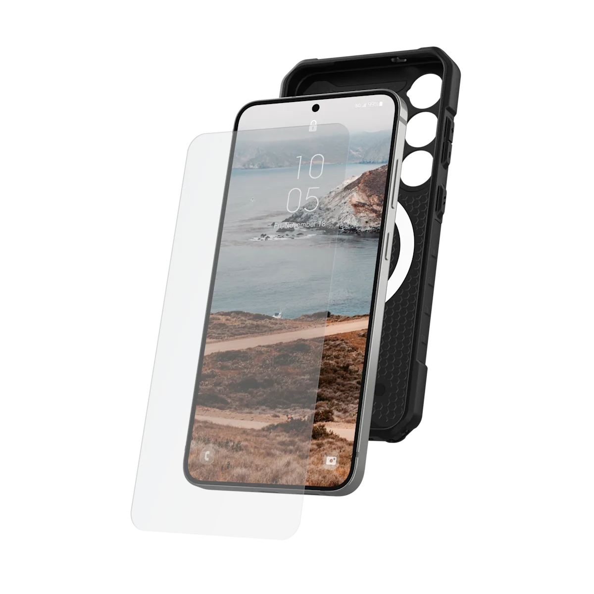 UAG รุ่น Glass Shield - ฟิล์มกระจก Galaxy S25 Plus