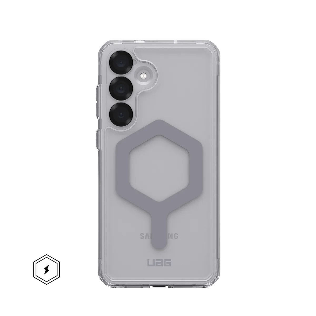 UAG รุ่น Plyo Pro - เคส Galaxy S25 Plus - สี Ice/Silver