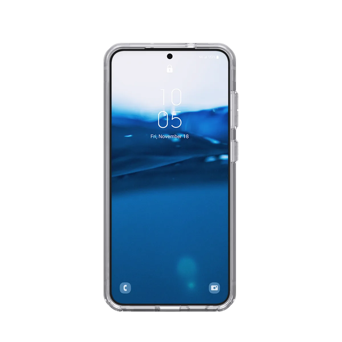 UAG รุ่น Plyo Pro - เคส Galaxy S25 Plus - สี Ice/Silver