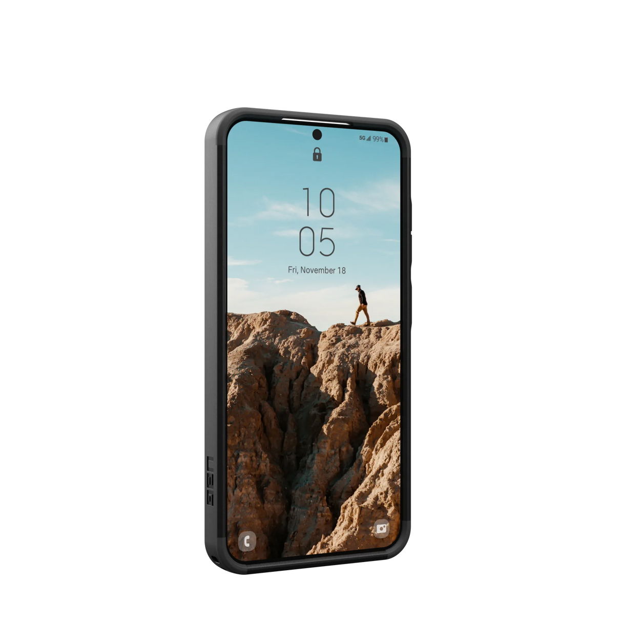 เคส UAG รุ่น Civilian - Galaxy S24 - สี Black