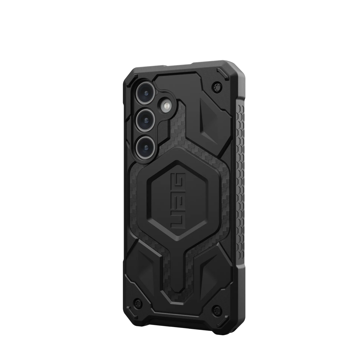 เคส UAG รุ่น Monarch - Galaxy S24 - สี Carbon Fiber
