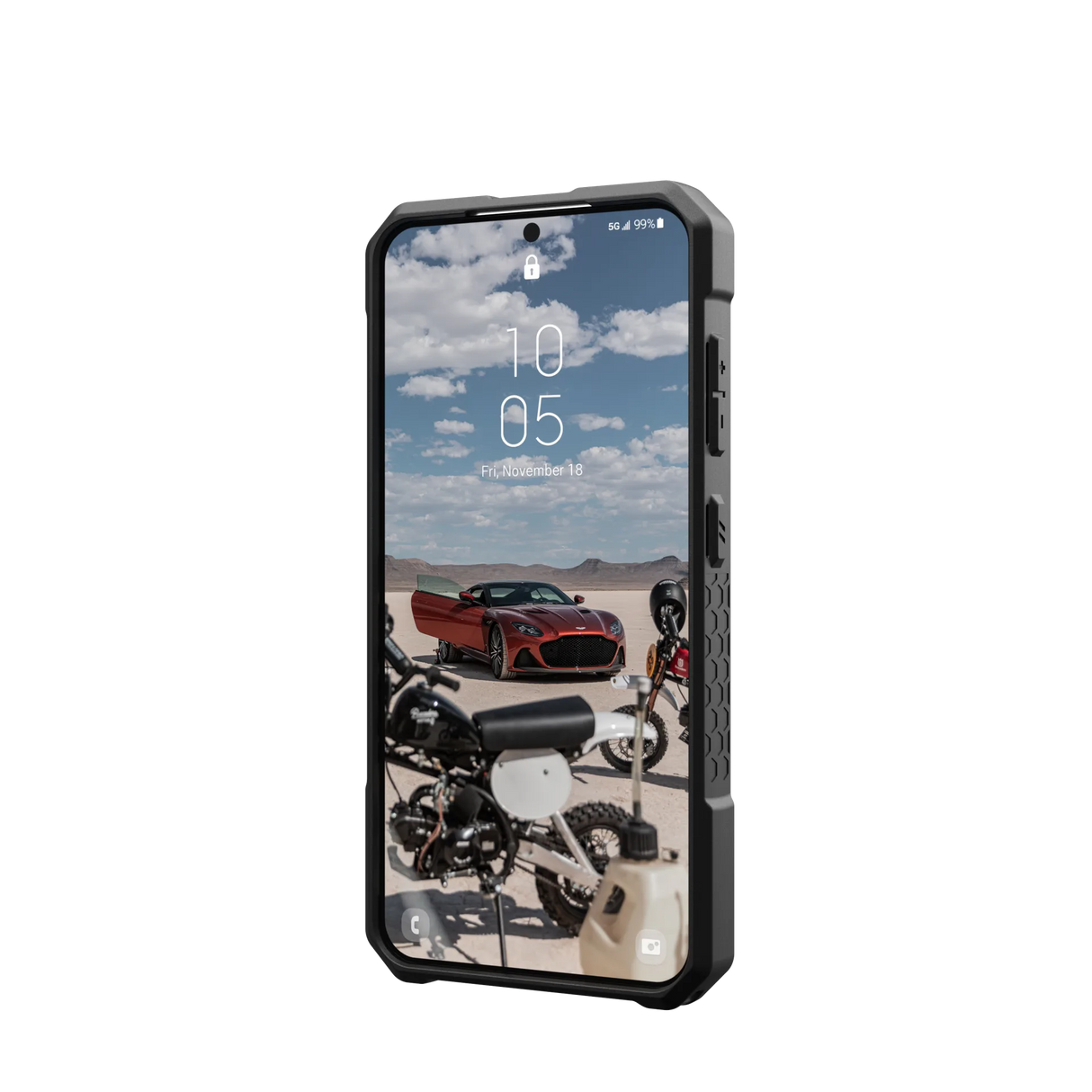 เคส UAG รุ่น Monarch - Galaxy S24 - สี Carbon Fiber