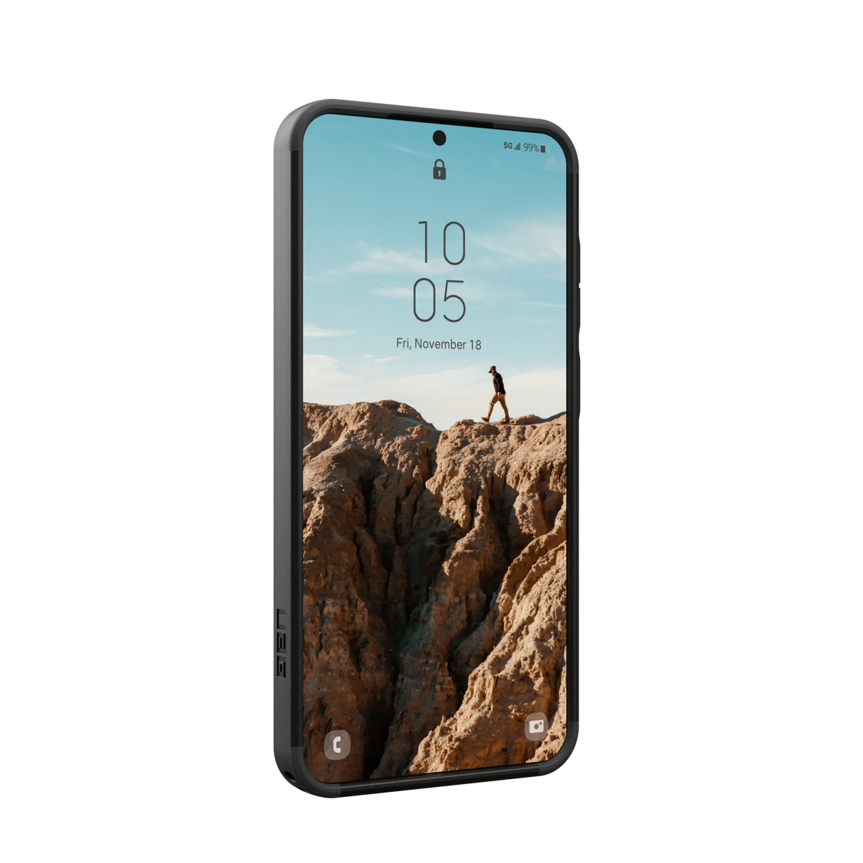 เคส UAG รุ่น Civilian - Galaxy S24 Plus - สี Black