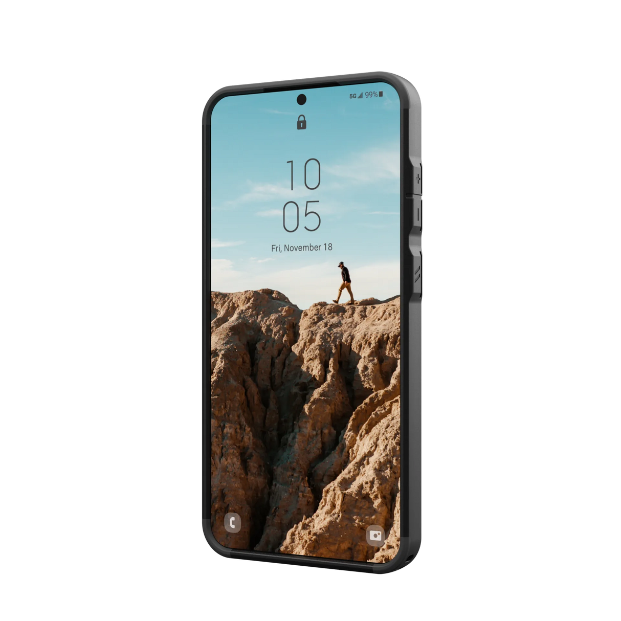 เคส UAG รุ่น Civilian - Galaxy S24 Plus - สี Black